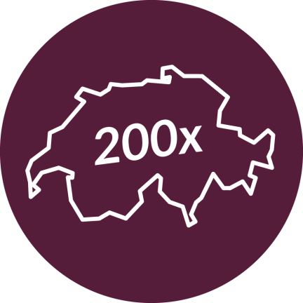 200 Agenturen: auch in Ihrer Nähe.